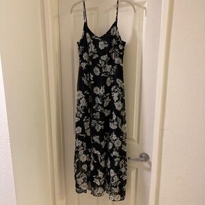 J. Crew Mercantile Daisy Floral Tiered Maxi Dress